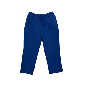 Blair Sweatpants Women’s LPS-Sz Large Blue Casual Lounge Wear Straight Leg 30x24